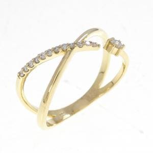 K18YG ダイヤモンド リング 0.05CT