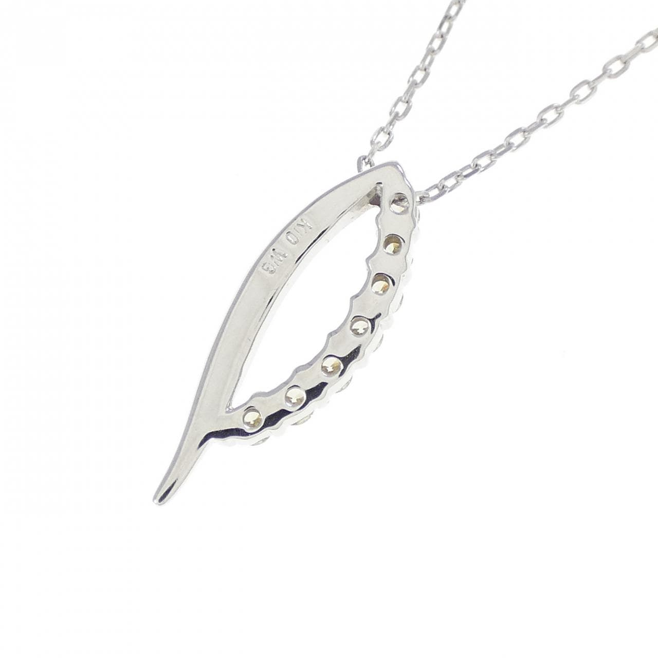 K10WG ダイヤモンド ネックレス