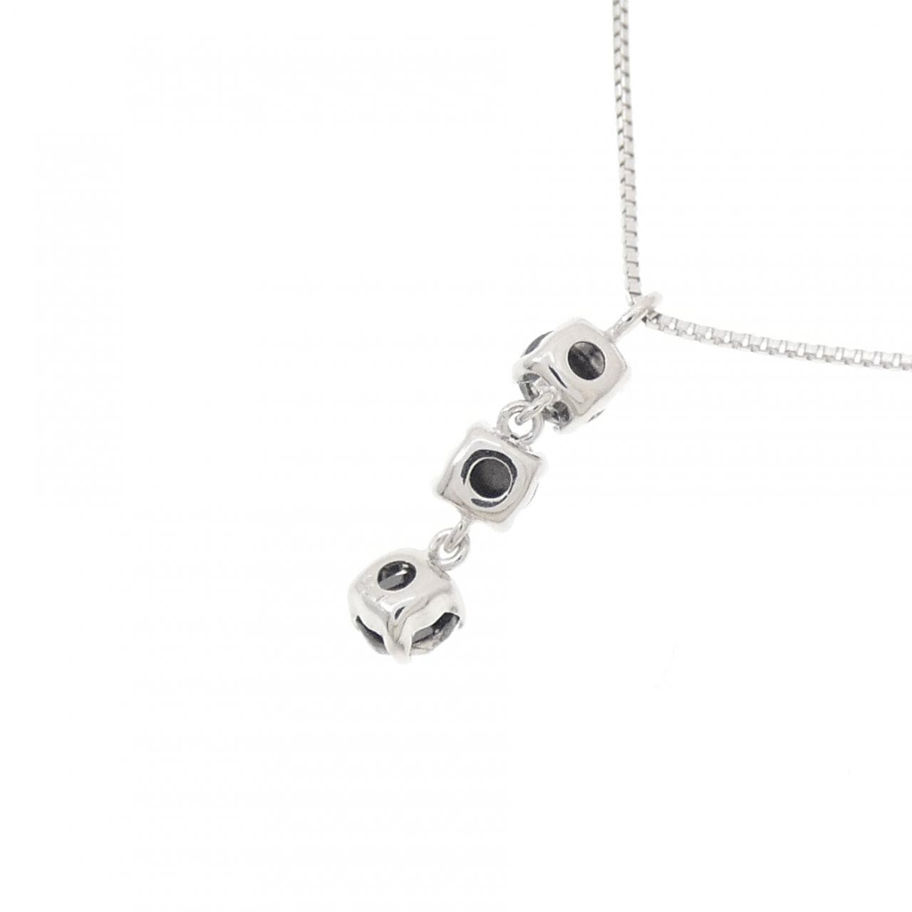 K10WG ダイヤモンド ネックレス 0.30CT