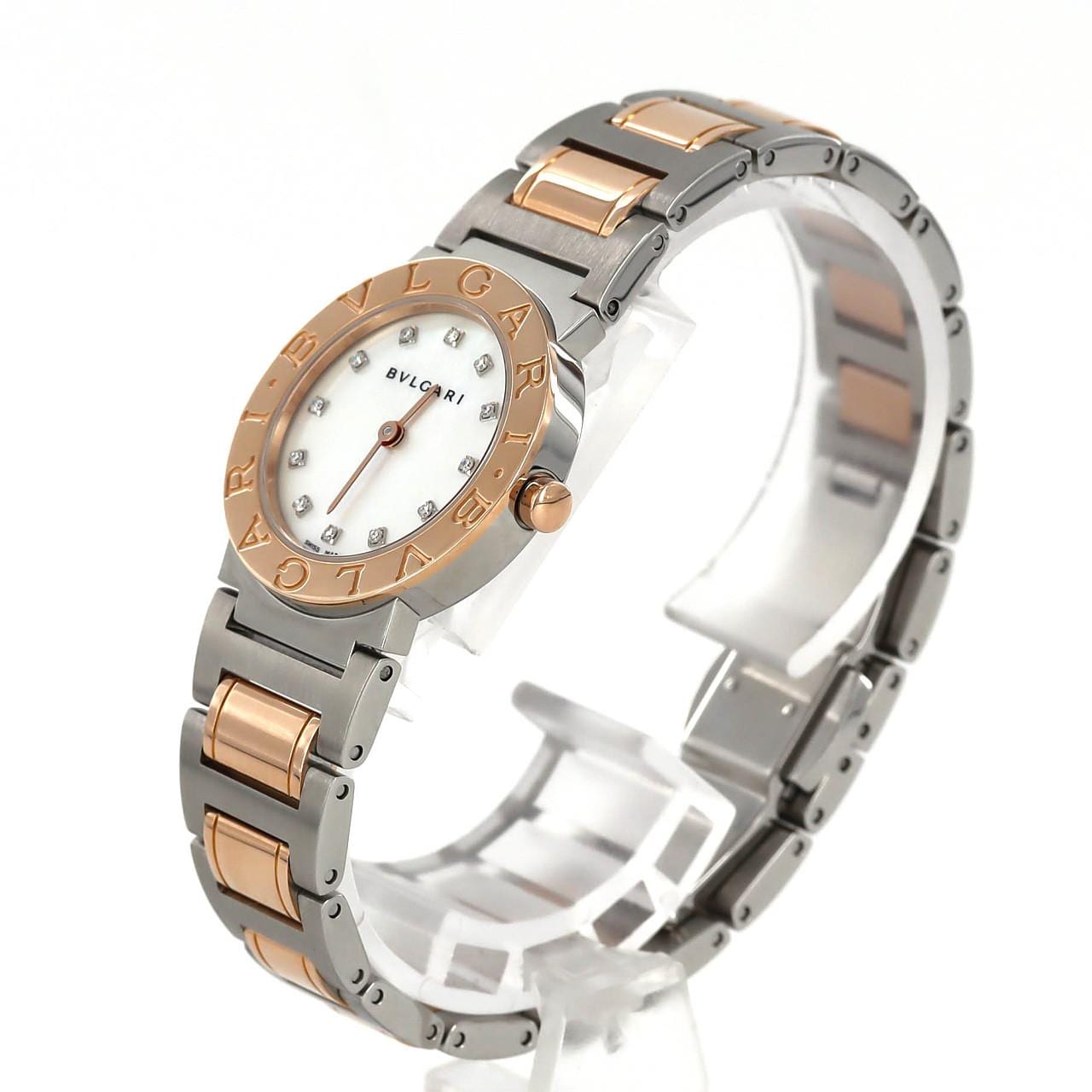 BVLGARI BVLGARI BVLGARI PG Combi 12P BBP26SG/BB26WSPGSPG/12 SSxPG Quartz