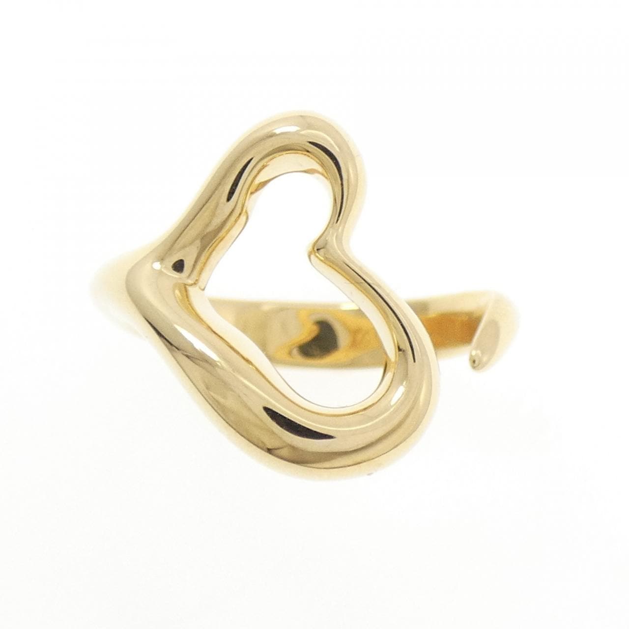 ティファニー オープンハート リング