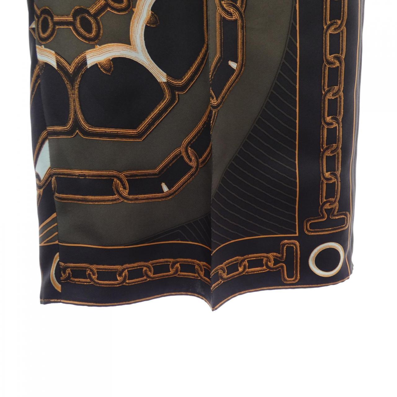 エルメス HERMES カレイドスコープエフェクト 4H0477DW ツイルレーヌ パンツ