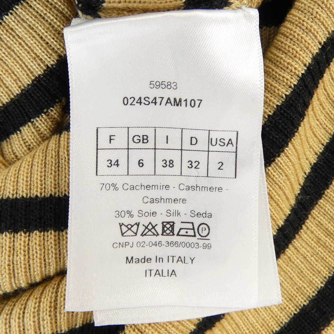 クリスチャンディオール CHRISTIAN DIOR 024S47AM107 ニット