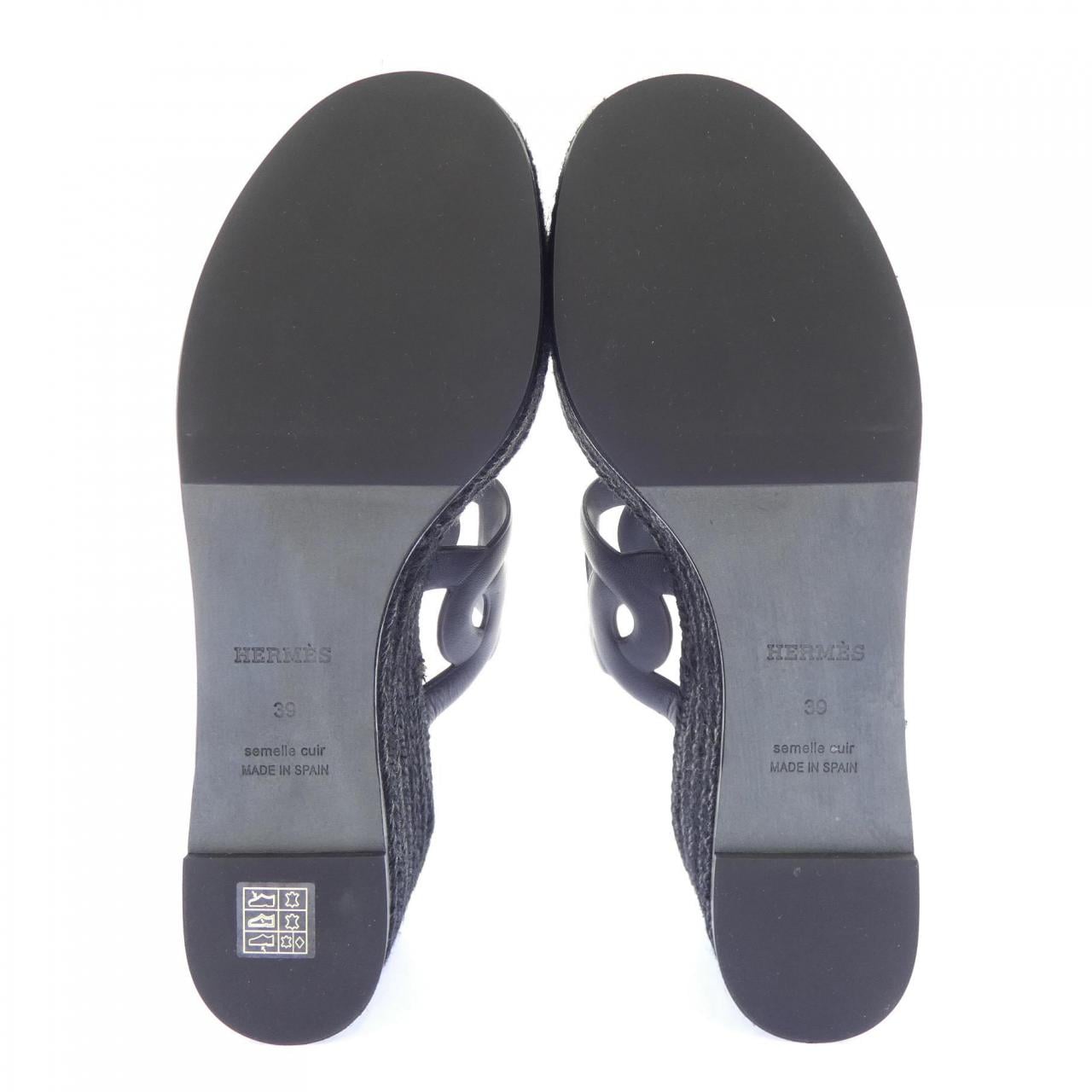 エルメス HERMES イテア ITHEA30　シェーヌダンクル 241230Z サンダル