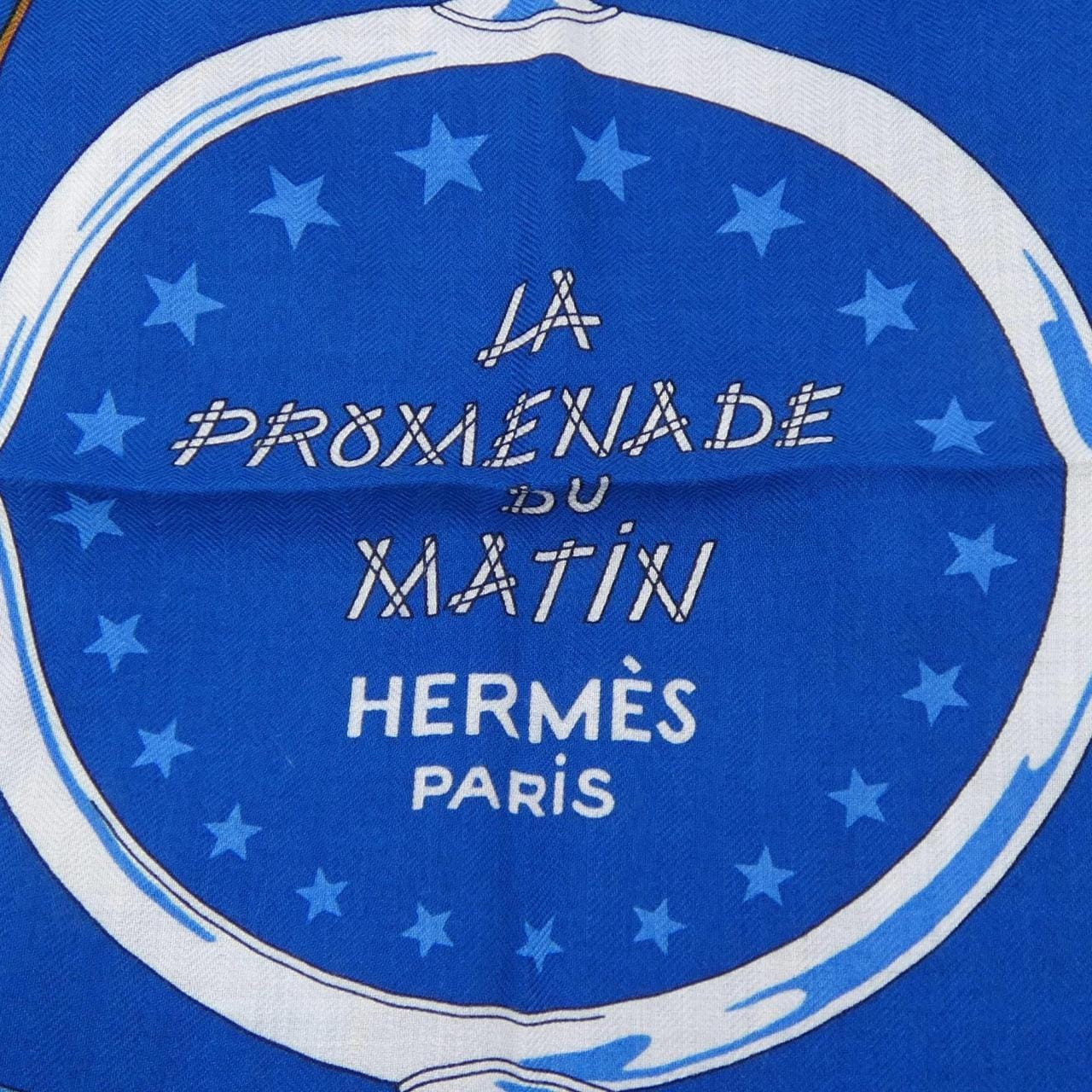 エルメス HERMES LA PROMENADE DU MATIN BANDANA H243986S カレジェアン140 ショール