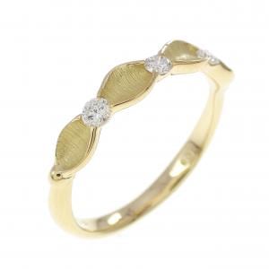 K18YG ダイヤモンド リング 0.13CT