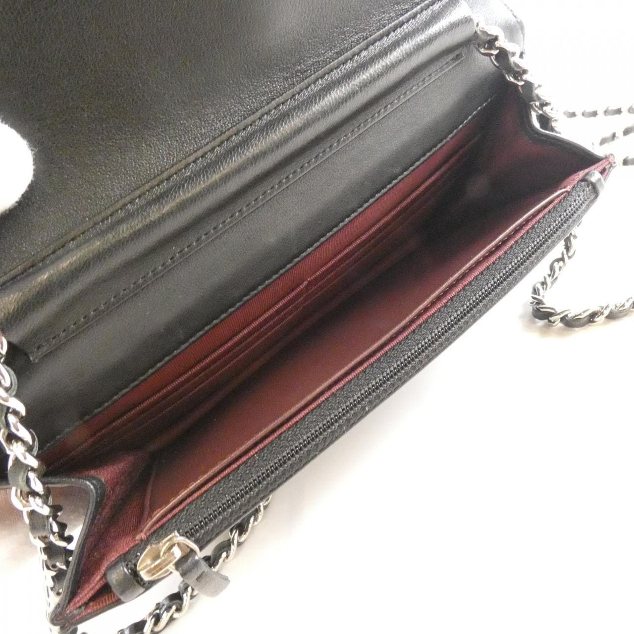 シャネル タイムレスクラシック ライン 33814 チェーンウォレット