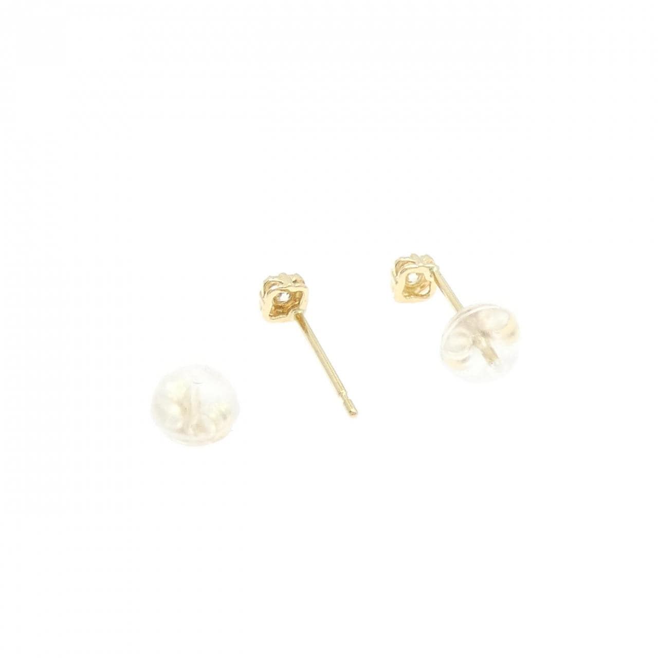 K18YG ダイヤモンド ピアス