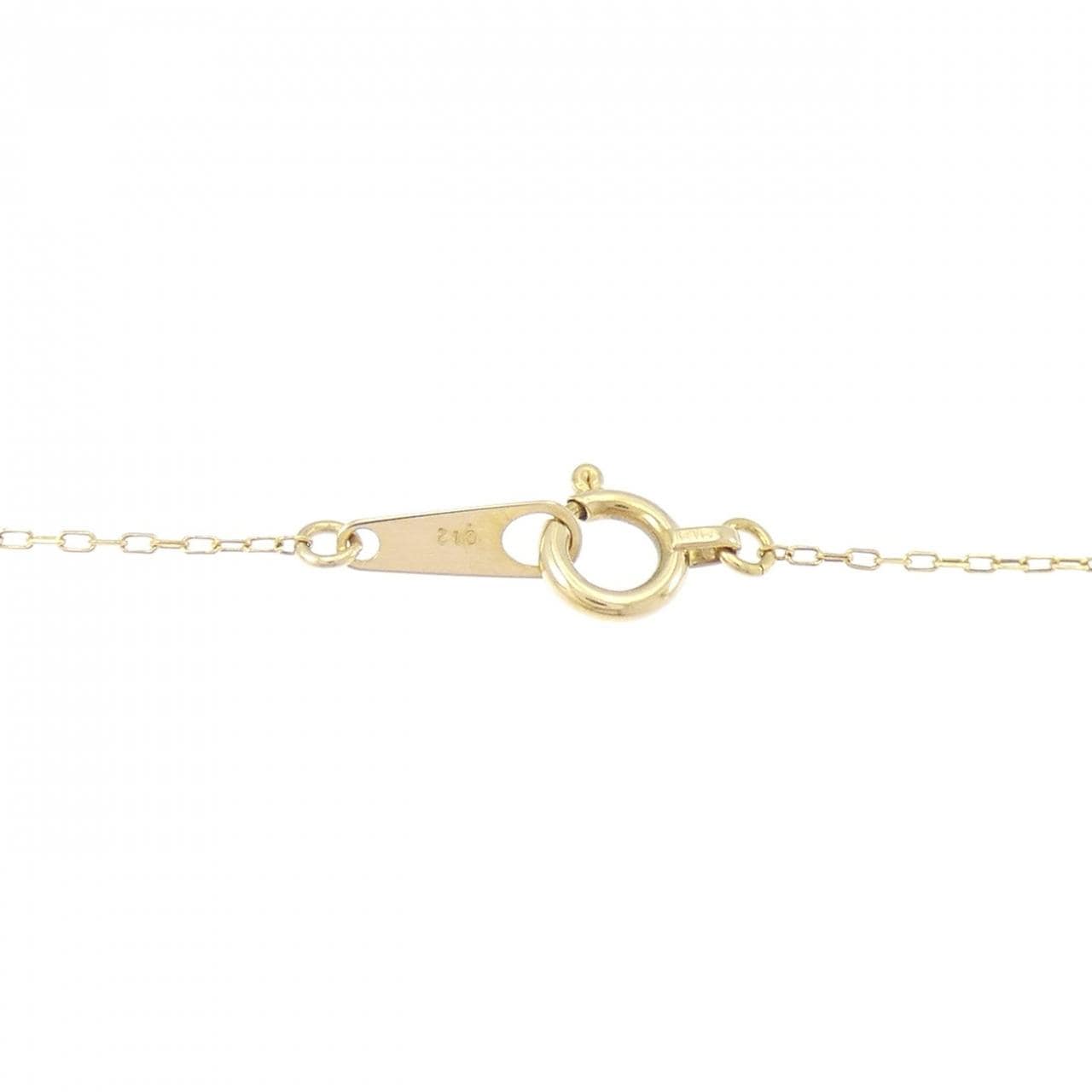 K18YG ダイヤモンド ネックレス 0.12CT