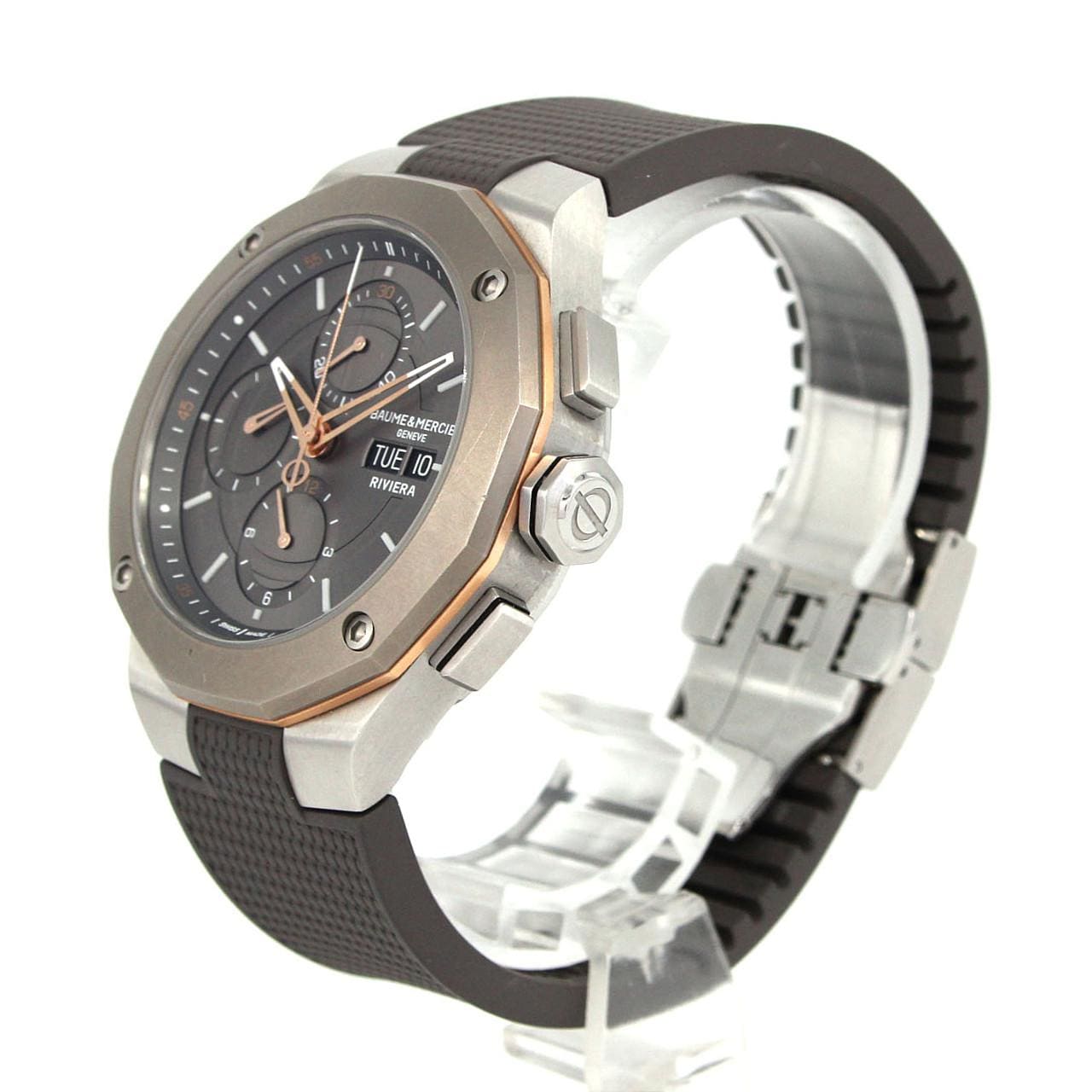 【ノーメンテナンス還元価格】ボーム&メルシェ リエビラ コンビ M0A10722 SSxTI 自動巻