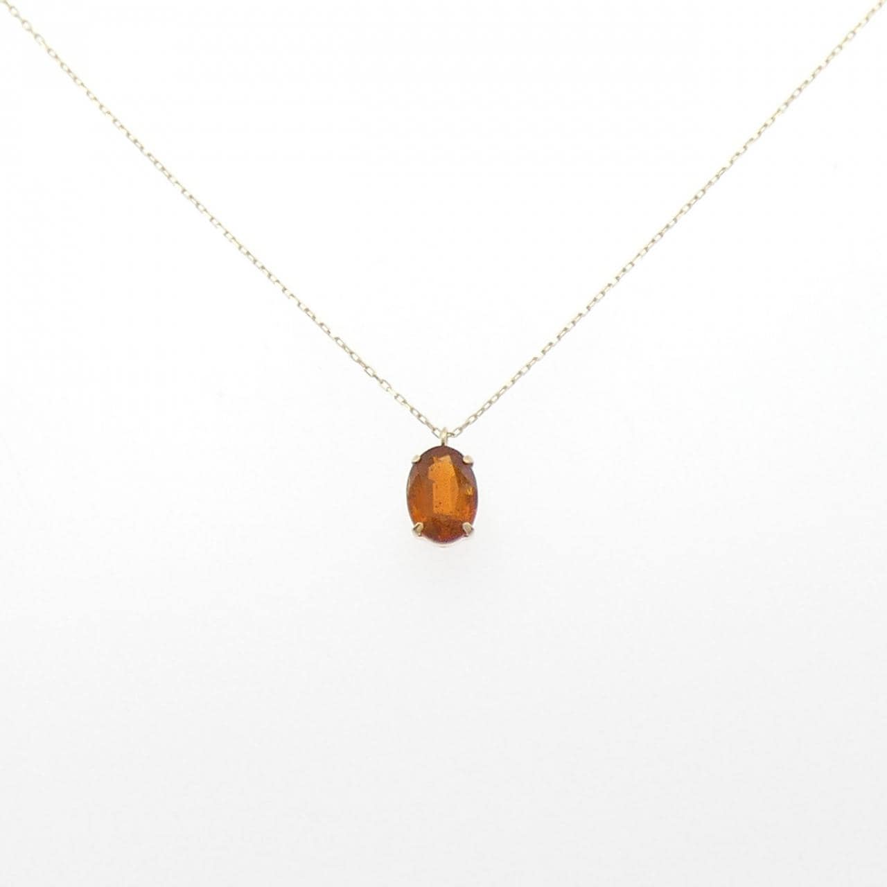 【新品】K10YG カイヤナイト ネックレス