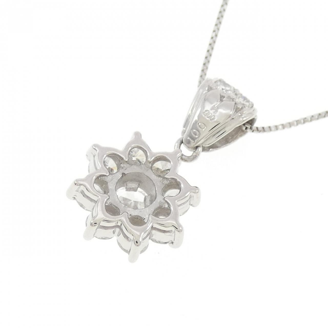 PT900/PT850 ダイヤモンド ネックレス 1.00CT