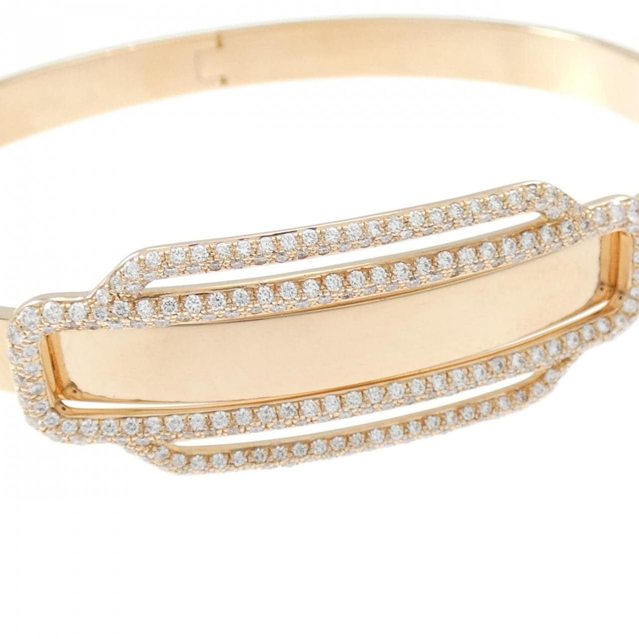 エルメス ダイヤモンド バングル 0.95CT