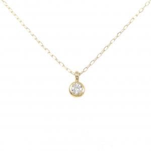 K18YG ダイヤモンド ネックレス 0.05CT