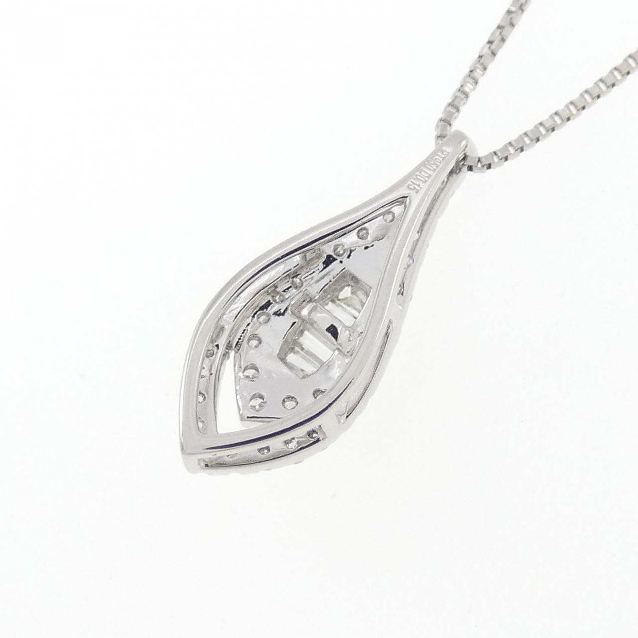PT950/PT850 ダイヤモンド ネックレス 0.15CT