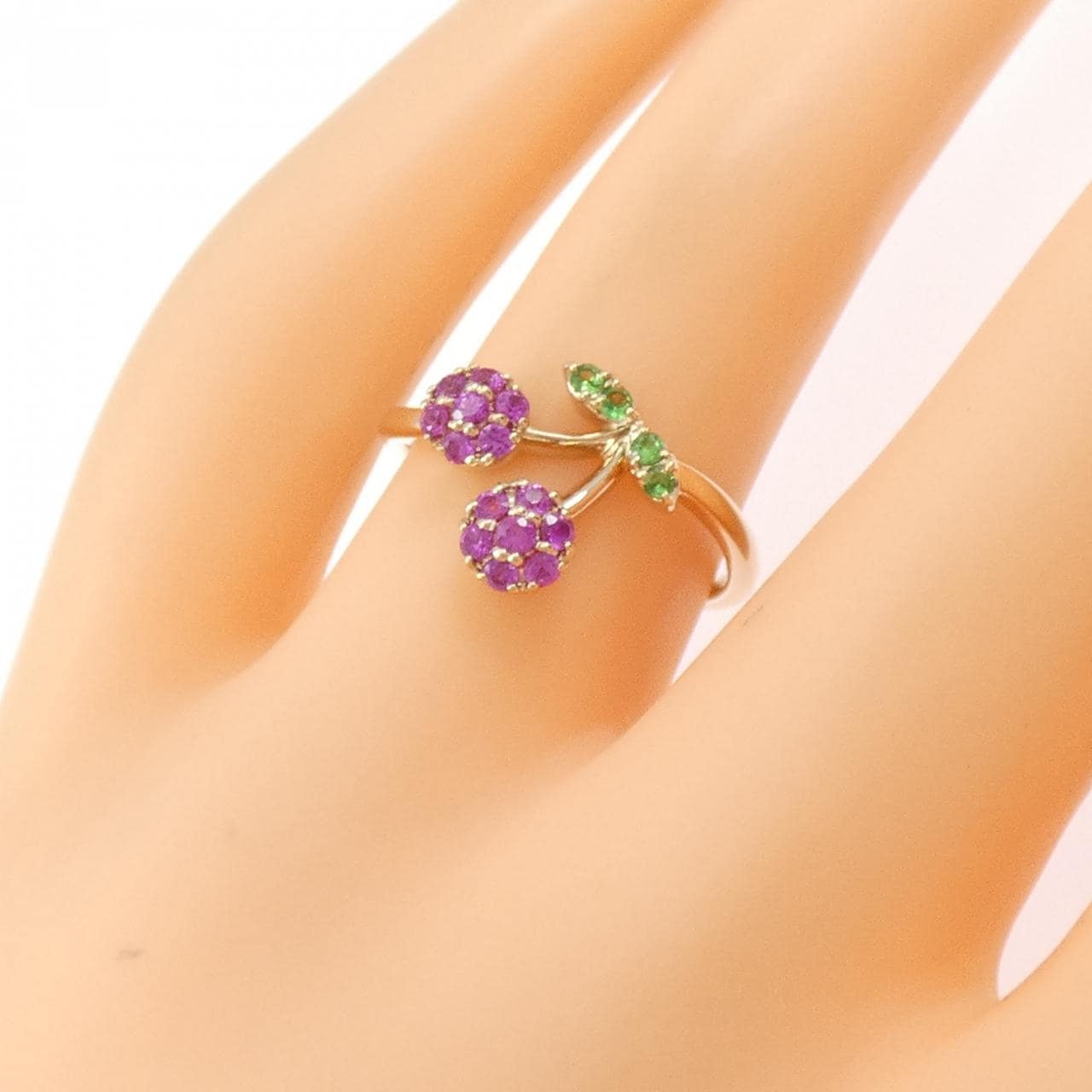 ポンテヴェキオ サファイヤ リング 0.30CT