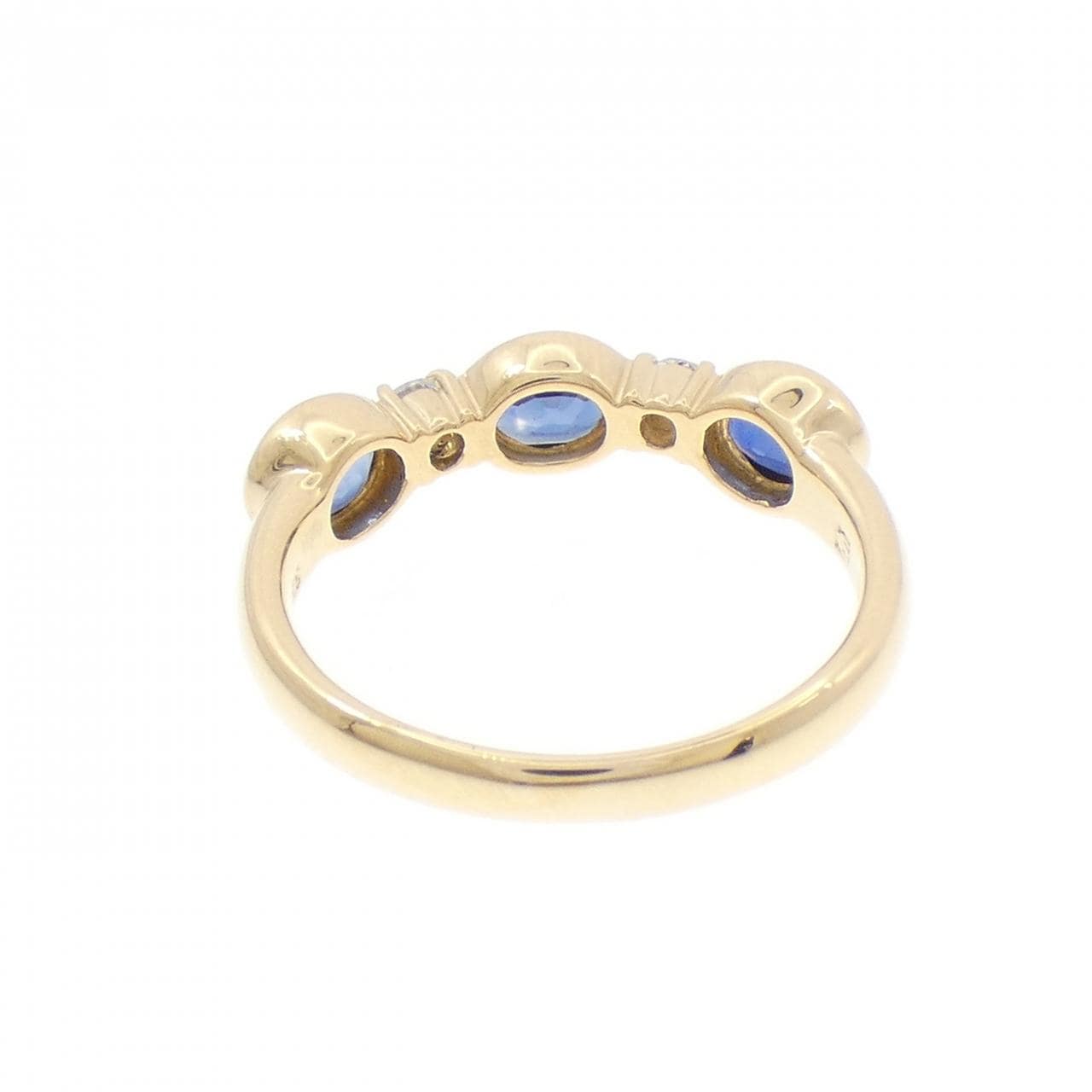 K18YG サファイヤ リング