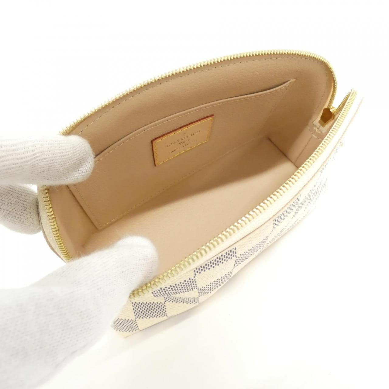 ルイヴィトン ダミエ アズール ポシェット コスメティック PM N60024 ポーチ