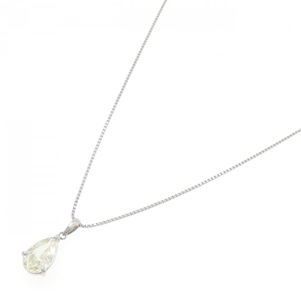 PT900/PT850 ダイヤモンド ネックレス 1.505CT