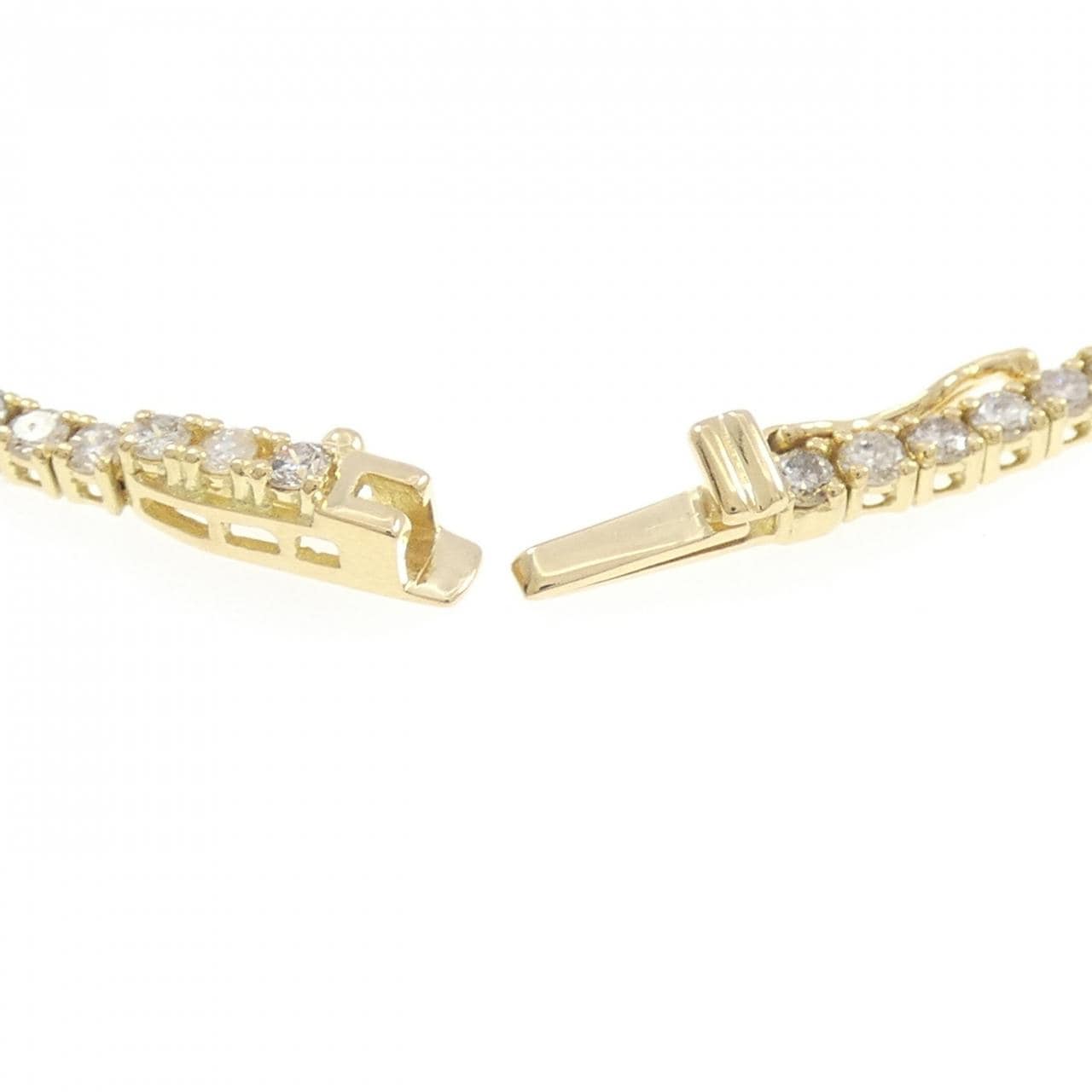 K18YG ダイヤモンド ブレスレット 2.00CT