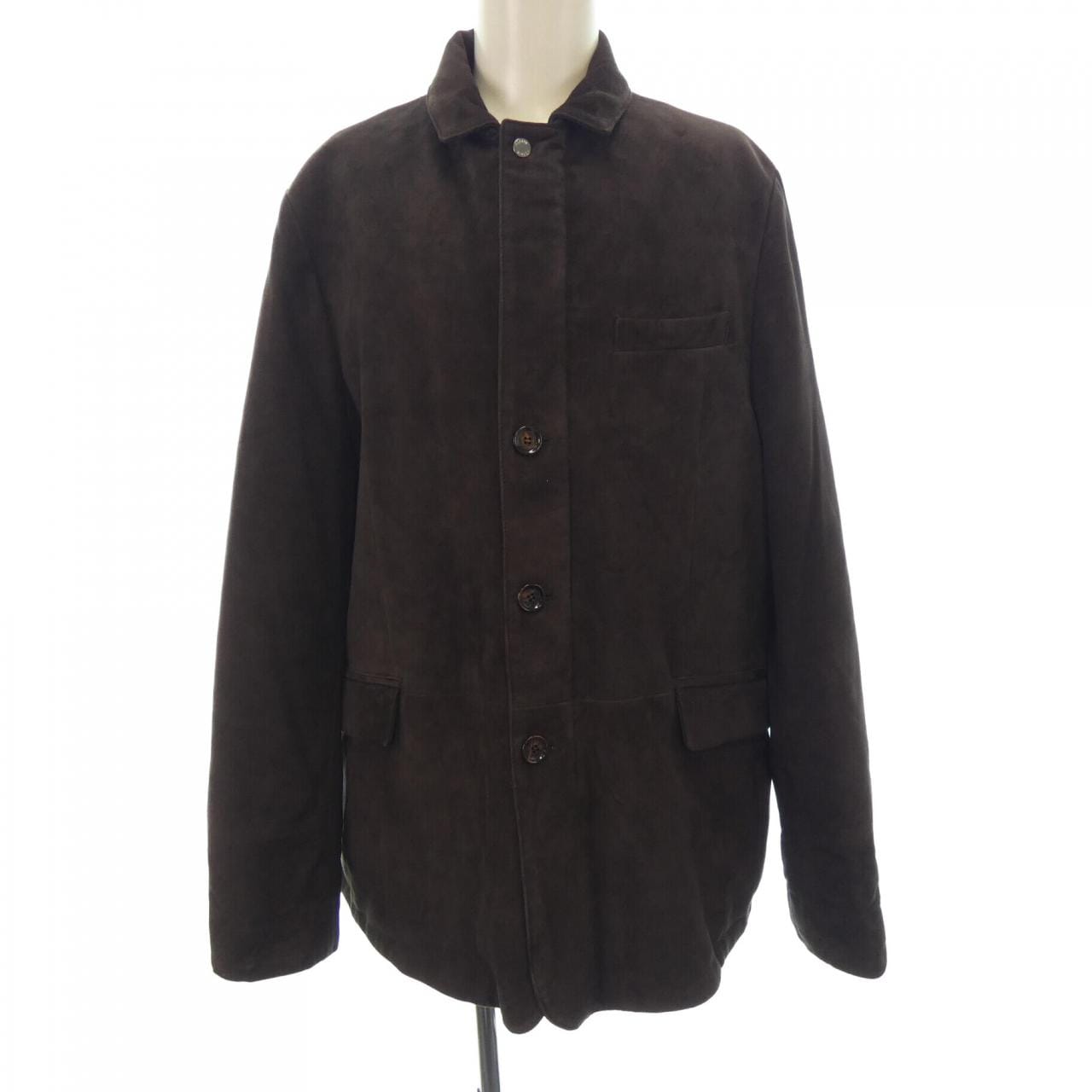 MOORER Leather Coat