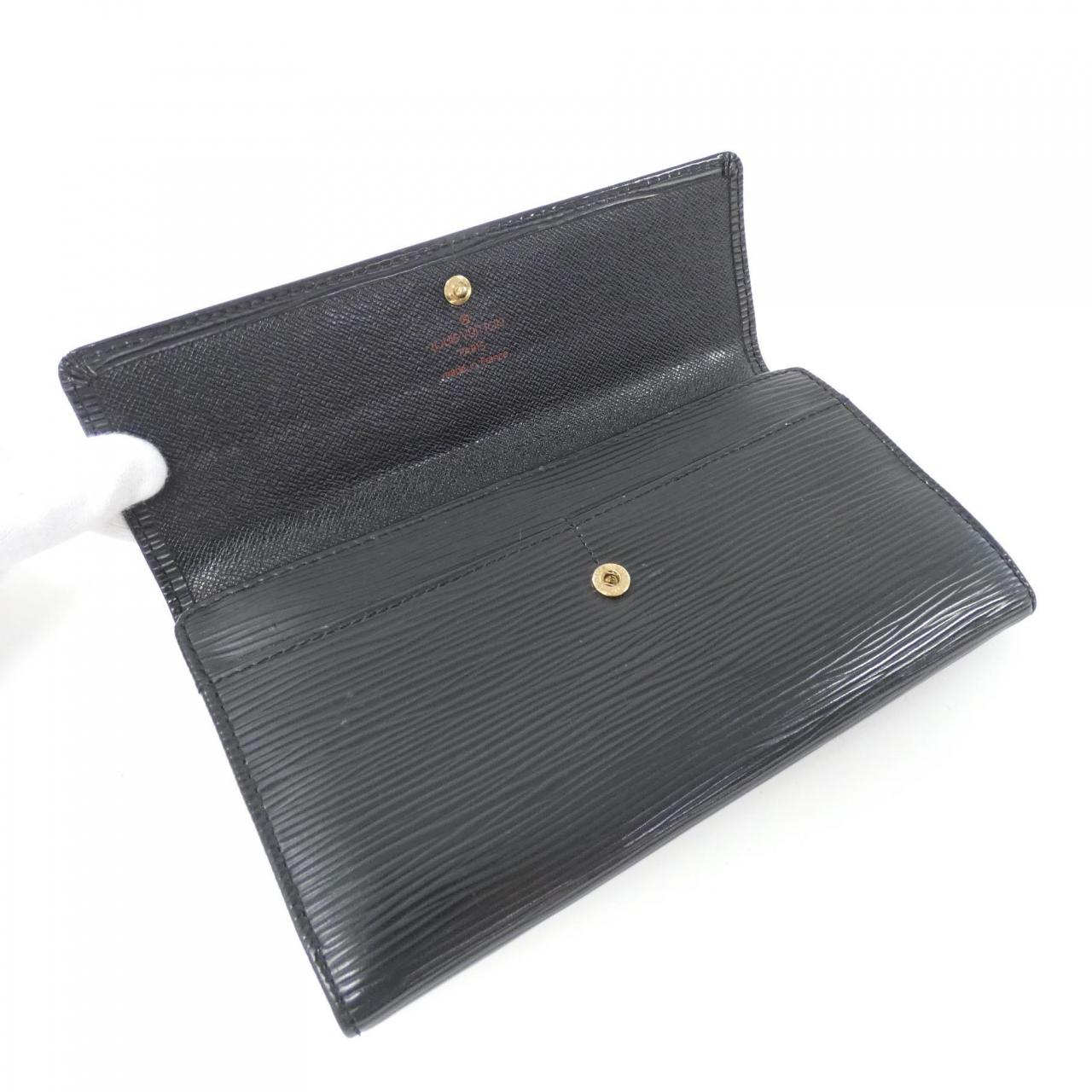 LOUIS VUITTON Epi Pochette Porte Monet Credit M63592 钱包