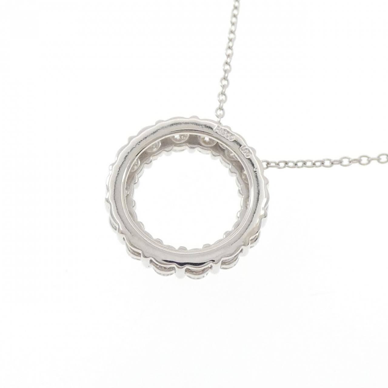 PT900/PT850 ダイヤモンド ネックレス 1.00CT