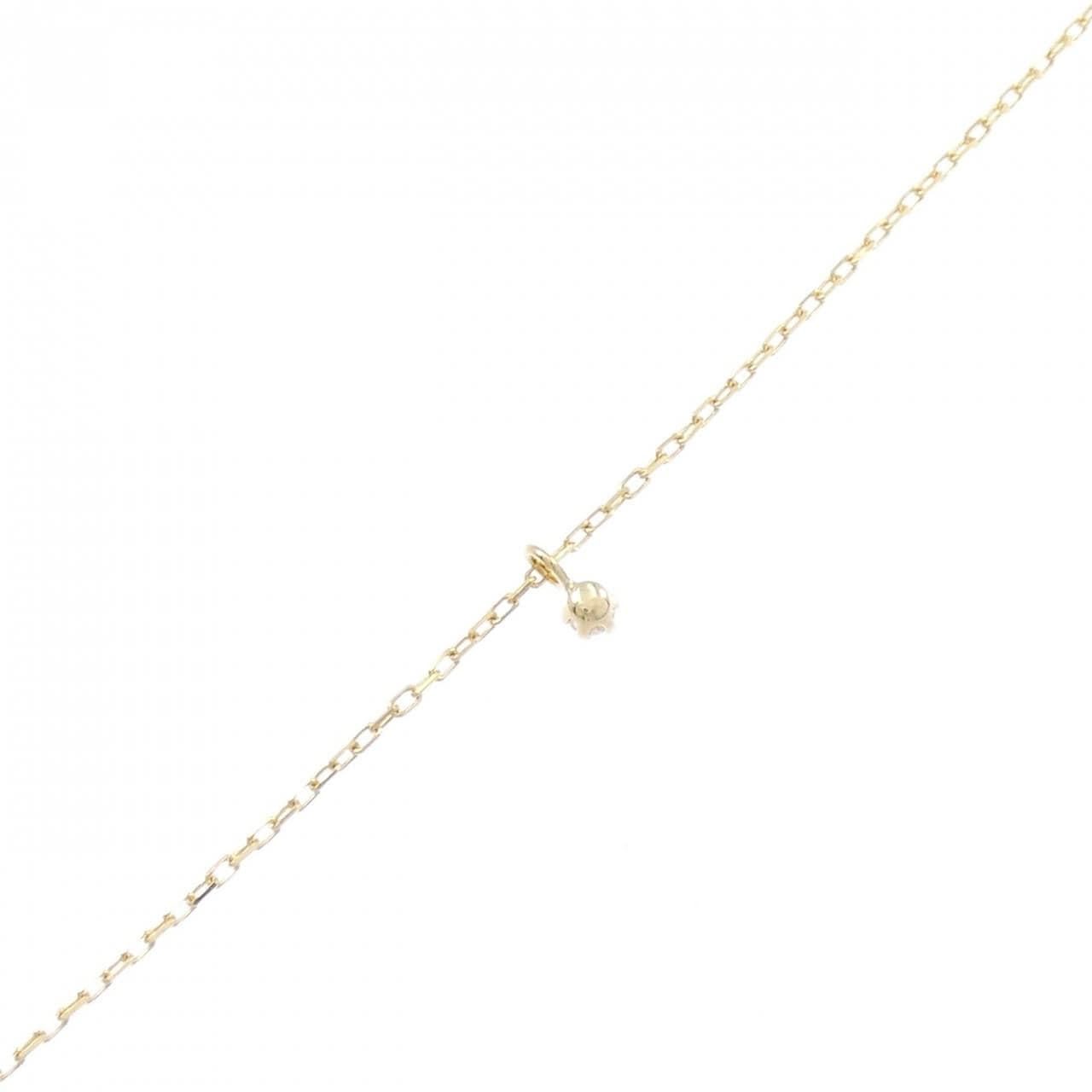 K18YG ダイヤモンド ブレスレット 0.03CT