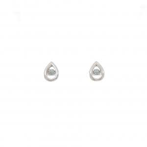 PT950/PT900 ダイヤモンド ピアス 0.04CT