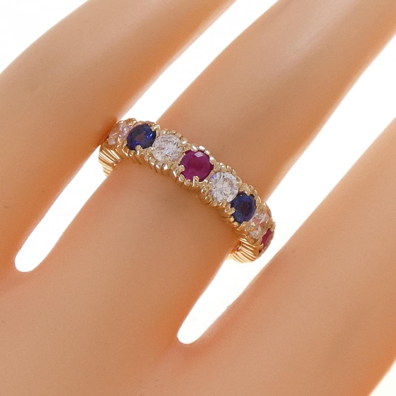 スタージュエリー カラーストーン リング