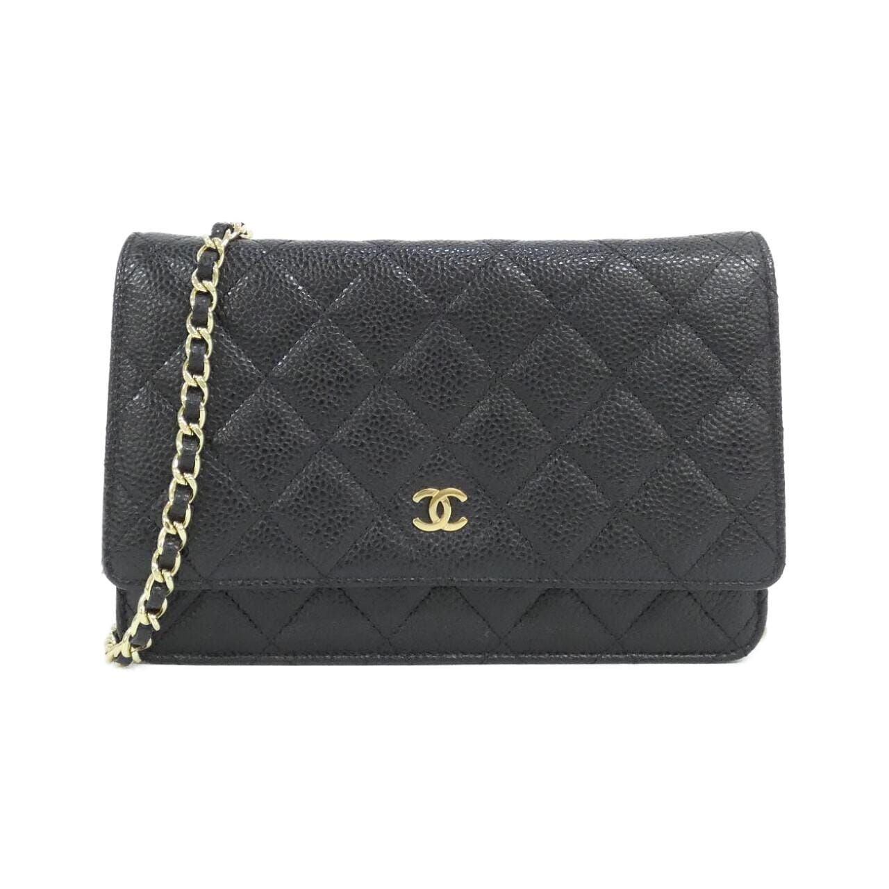 シャネル タイムレスクラシック ライン 33814 チェーンウォレット