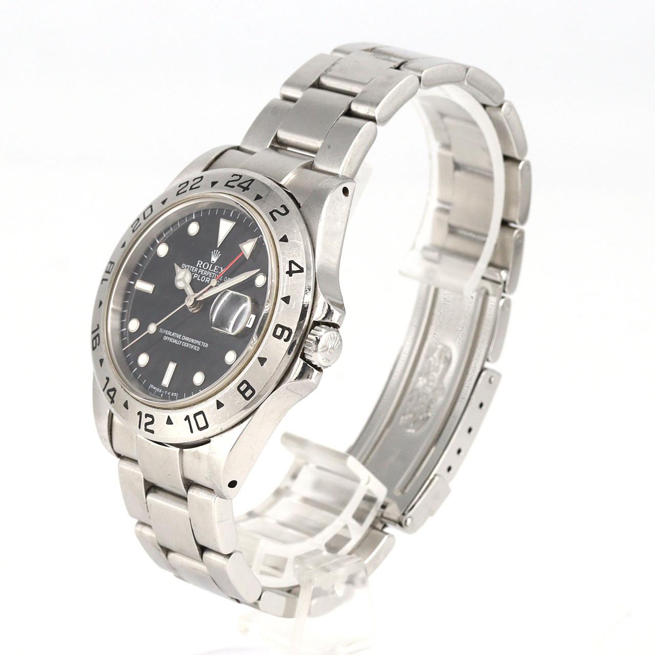 【ノーメンテナンス還元価格】ロレックス エクスプローラーⅡ 16570 SS 自動巻 N番