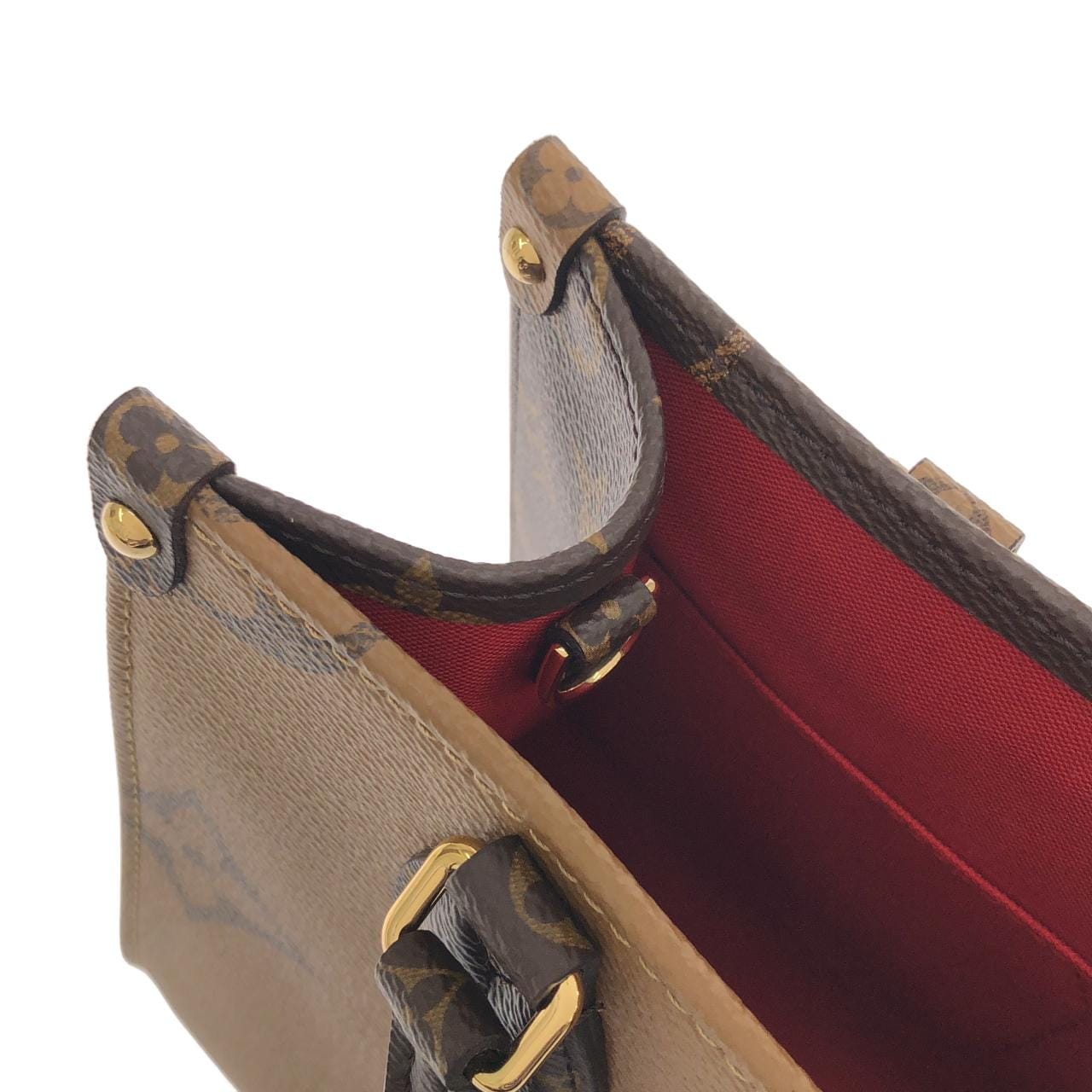 ルイヴィトン モノグラム ジャイアント オンザゴー PM M46373 バッグ