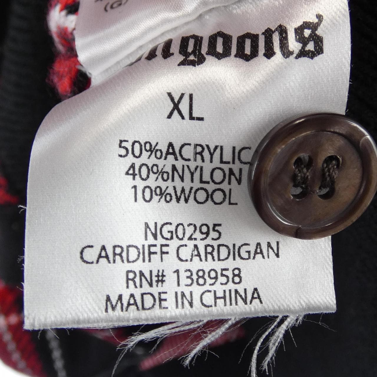 NOON　GOONS RHC カーディガン