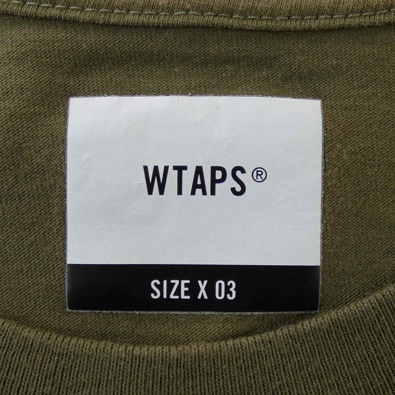 双层圆头WTAPS T恤