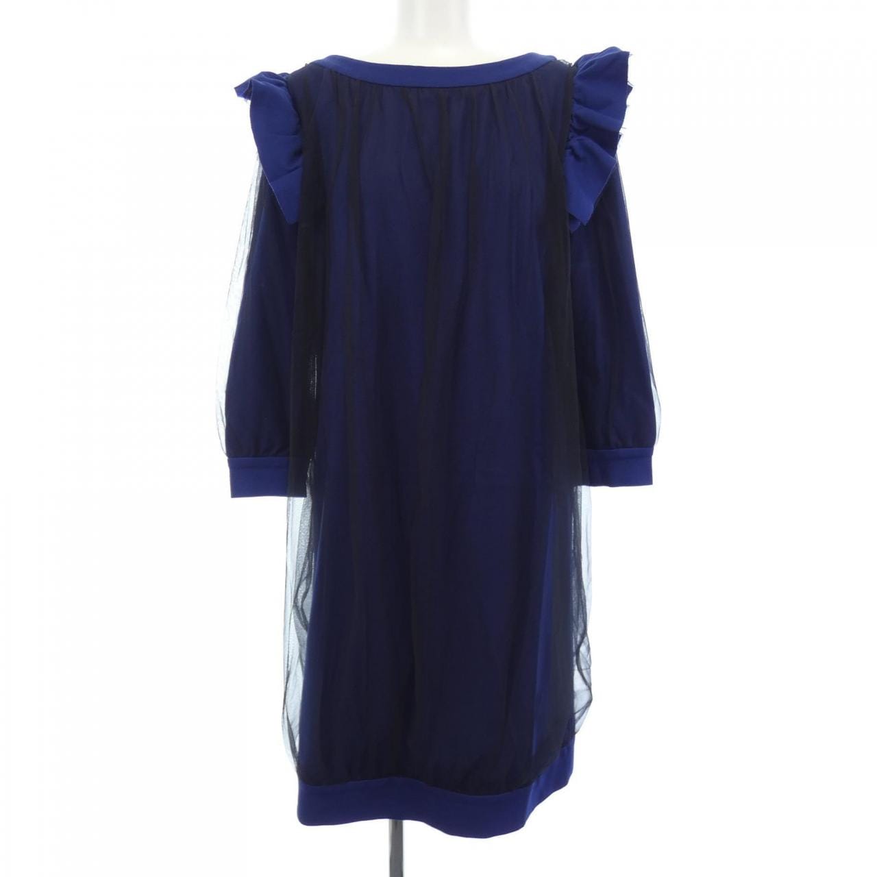 LANVIN on blue LANVIN en Bleu dress