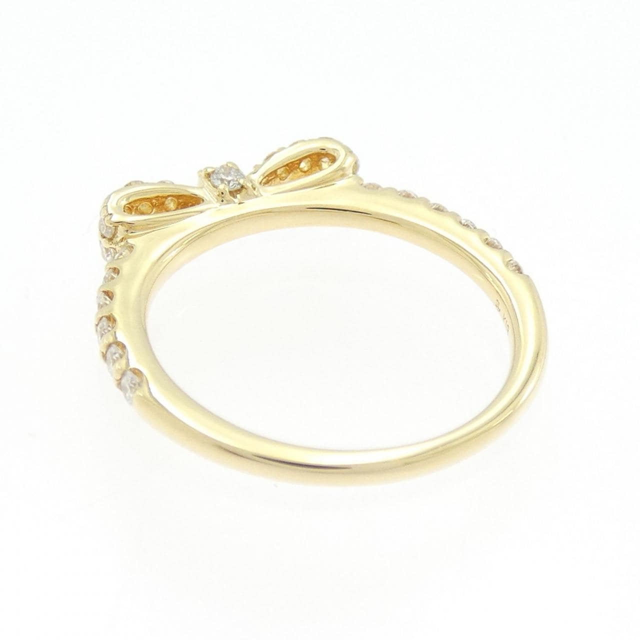 ポンテヴェキオ リボン リング 0.32CT
