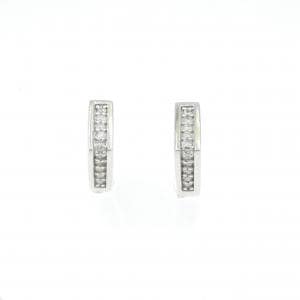 K18WG ダイヤモンド イヤリング 0.28CT