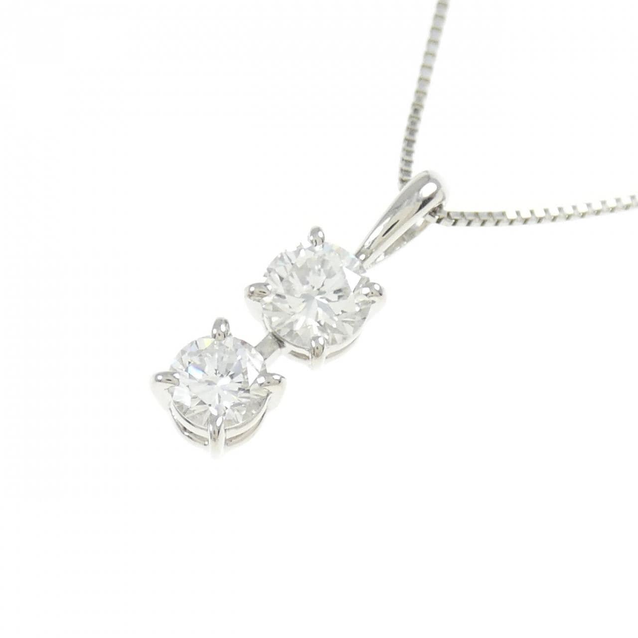 PT900/PT850 ダイヤモンド ネックレス 0.73CT
