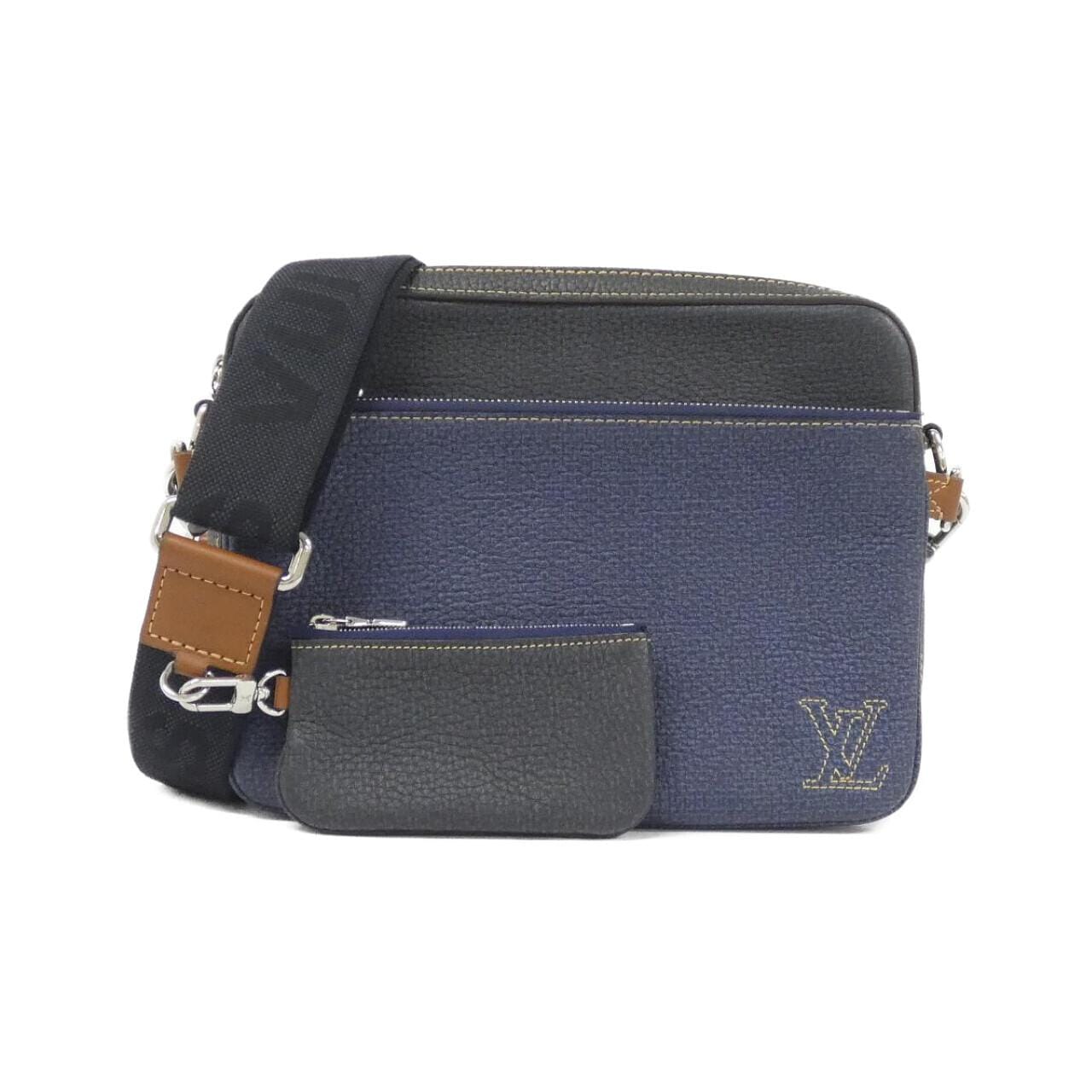 LOUIS VUITTON Taurillon Trio 郵差包 M21544 單肩包