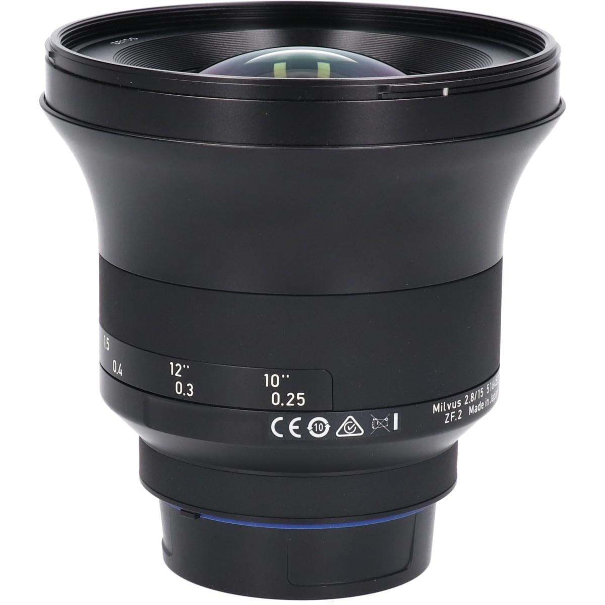 ＭＩＬＶＵＳ１５ｍｍ　Ｆ２．８ＺＦ．２（ニコン用）