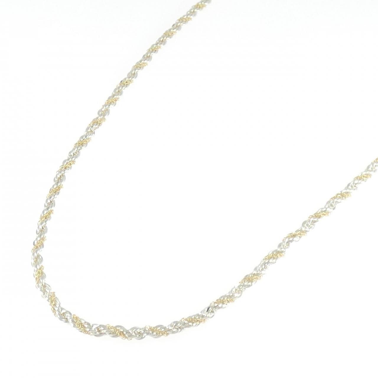 【ヴィンテージ】ティファニー 925/750YG ネックレス