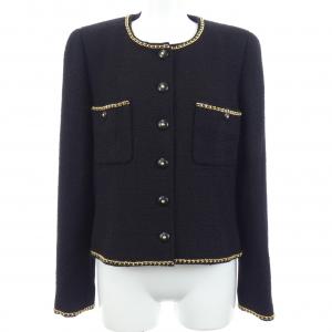 【ヴィンテージ】シャネル CHANEL P05373V04296 95A ノーカラージャケット