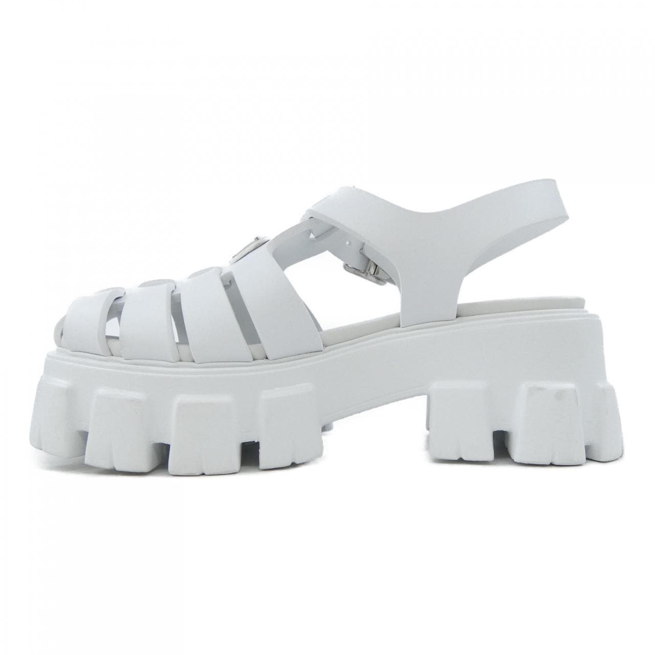 プラダ PRADA トライアングルロゴ モノリス 1X853M フォームラバー サンダル