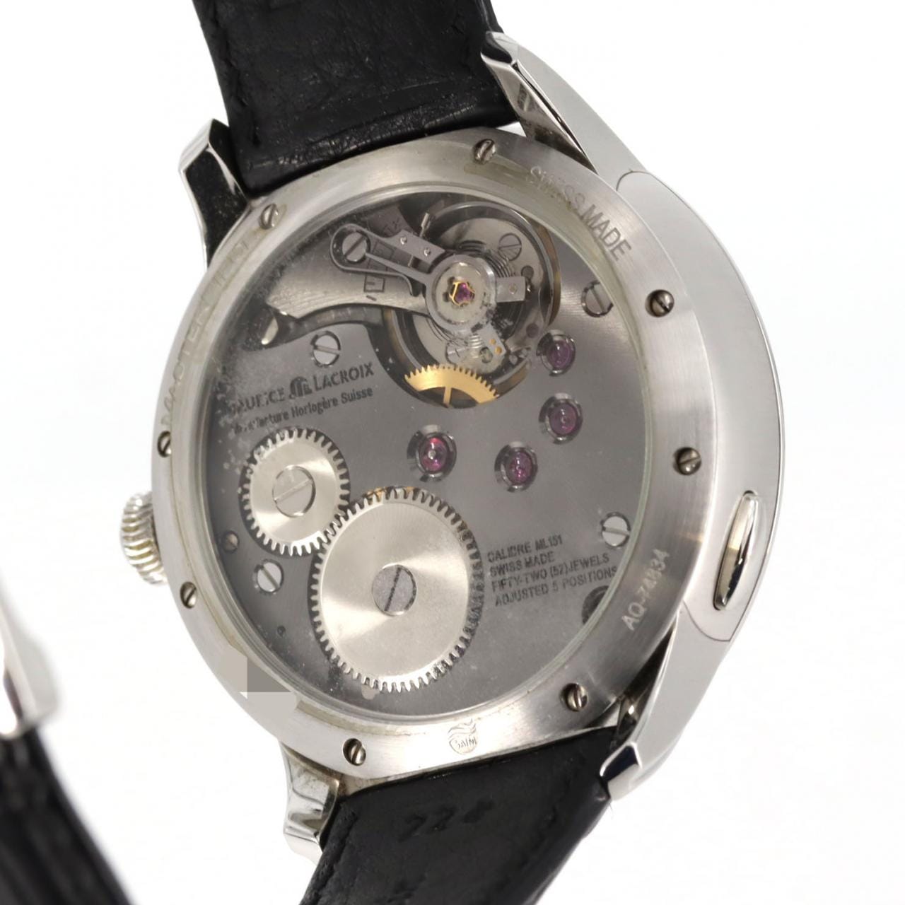 モーリス･ラクロア マスターピースダブルレトログラード MP7218-SS001-110 SS 手巻