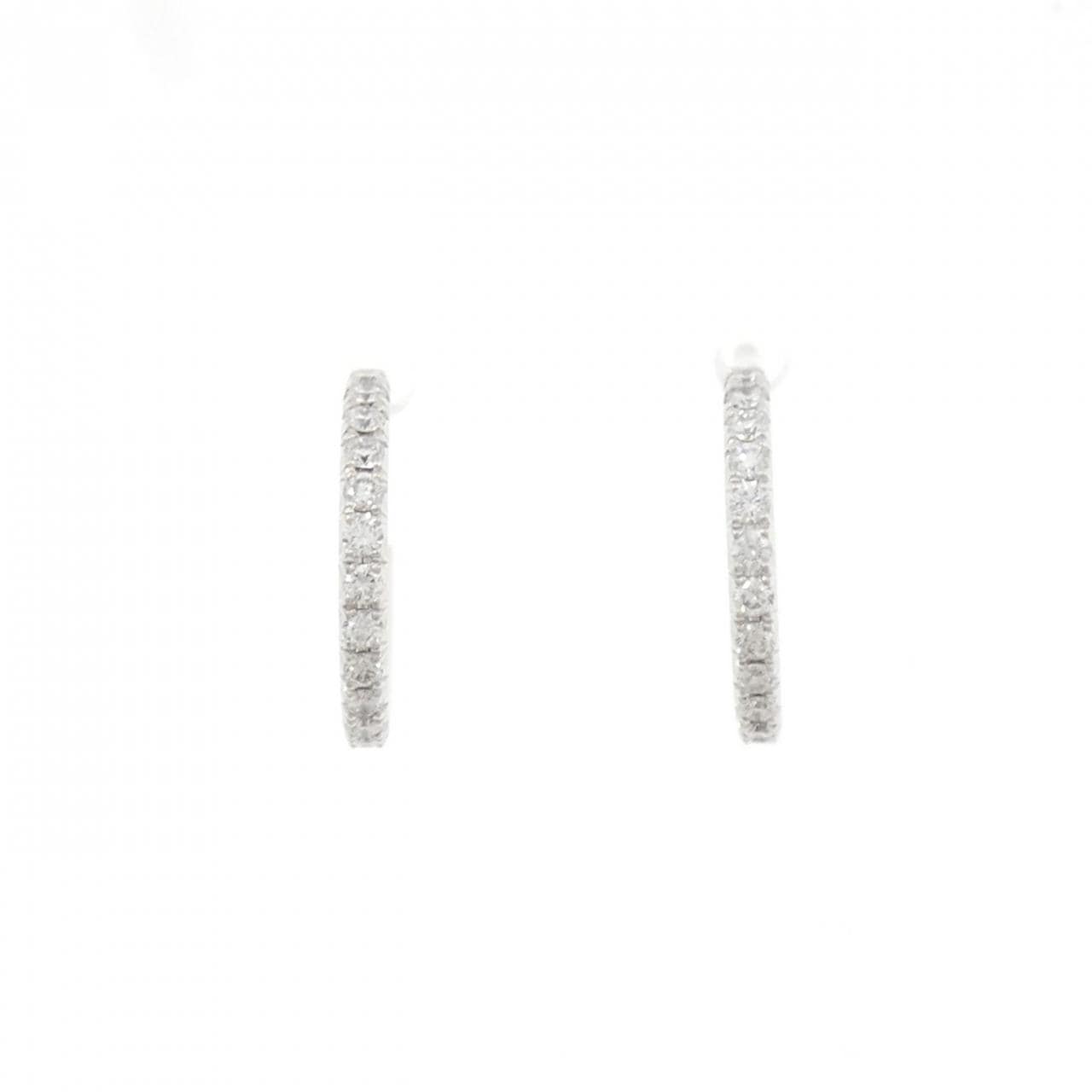 ティファニー メトロ フープ スモール ピアス