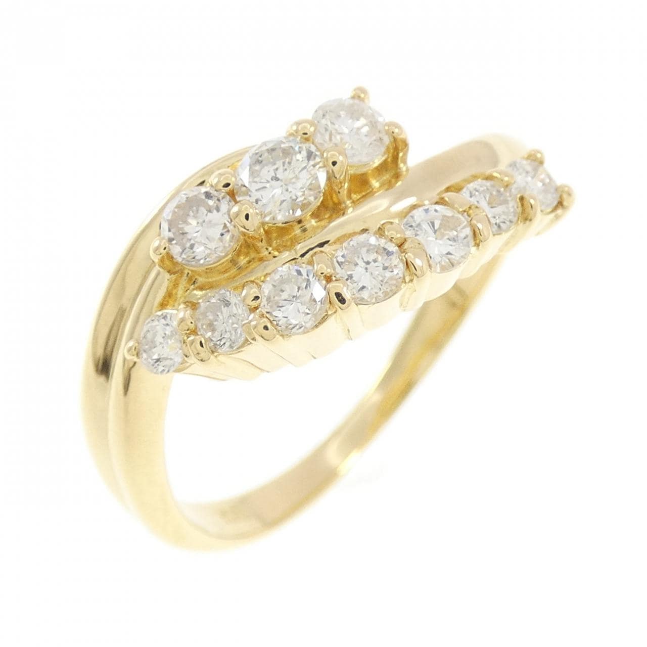 K18YG ダイヤモンド リング 0.50CT