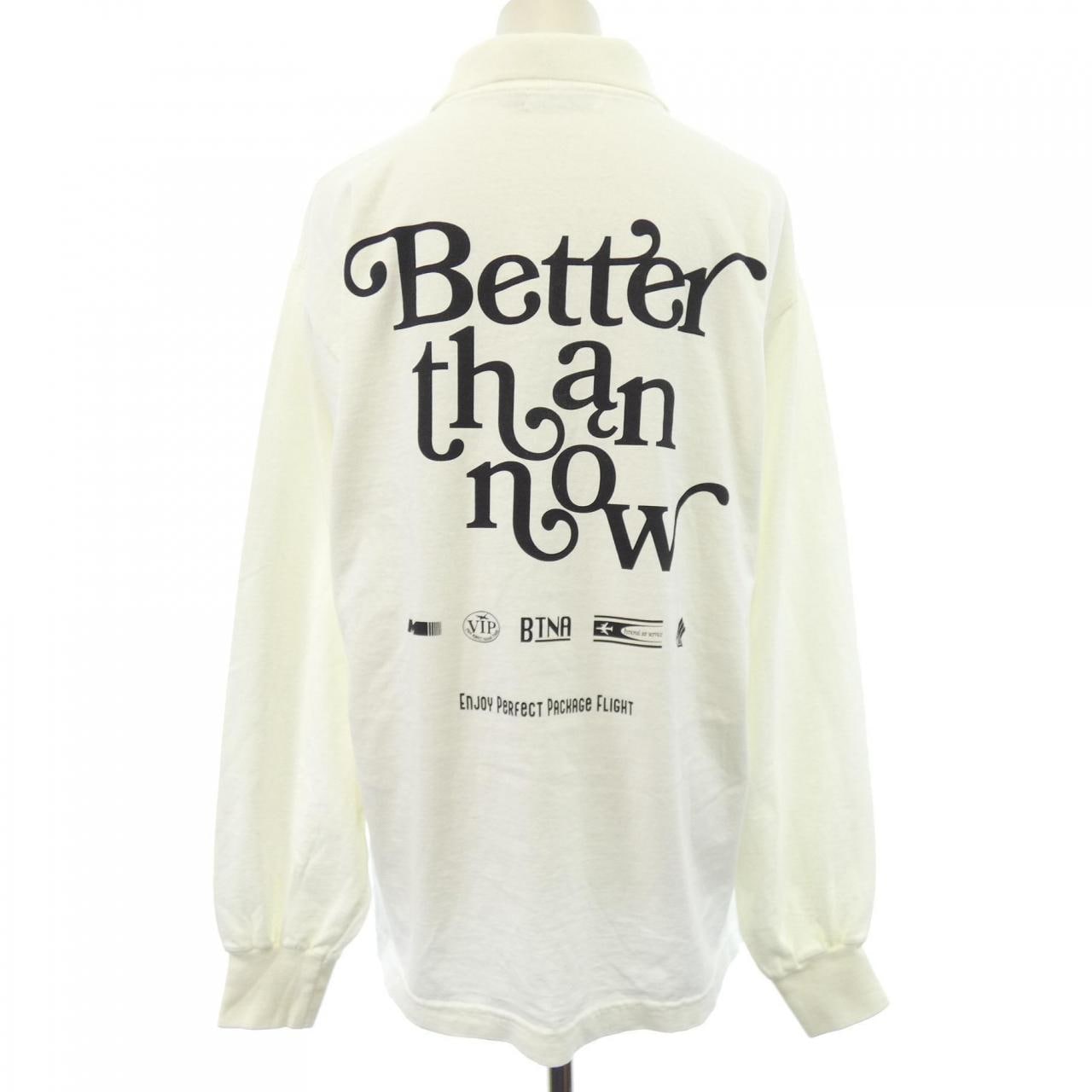 BETTER　THAN NOW ポロシャツ