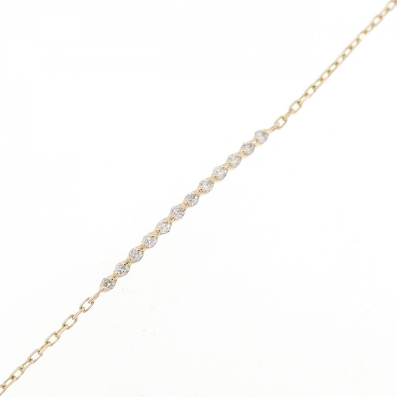 アガット ダイヤモンド ブレスレット 0.06CT