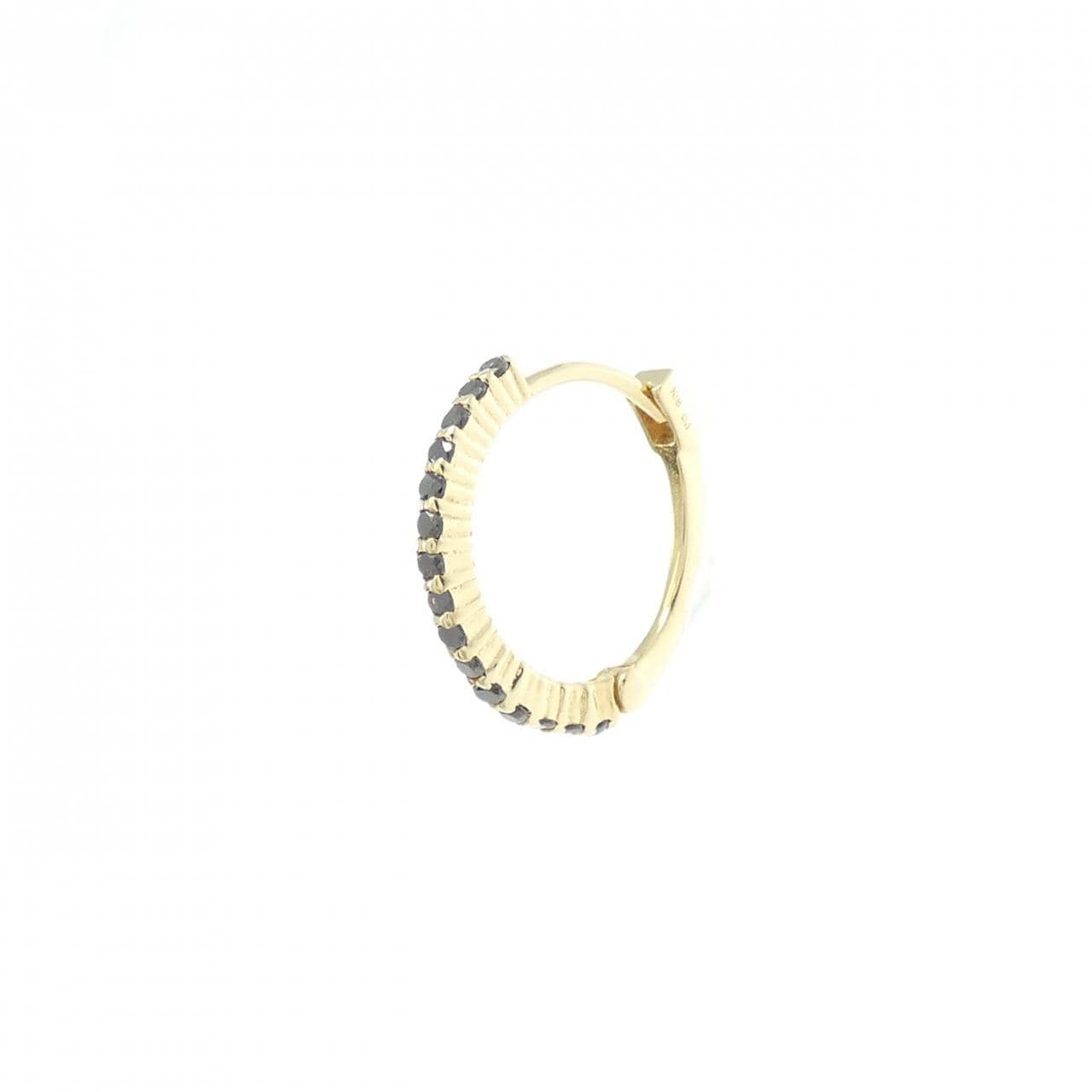 K18YG ダイヤモンド ピアス 0.1CT 片耳